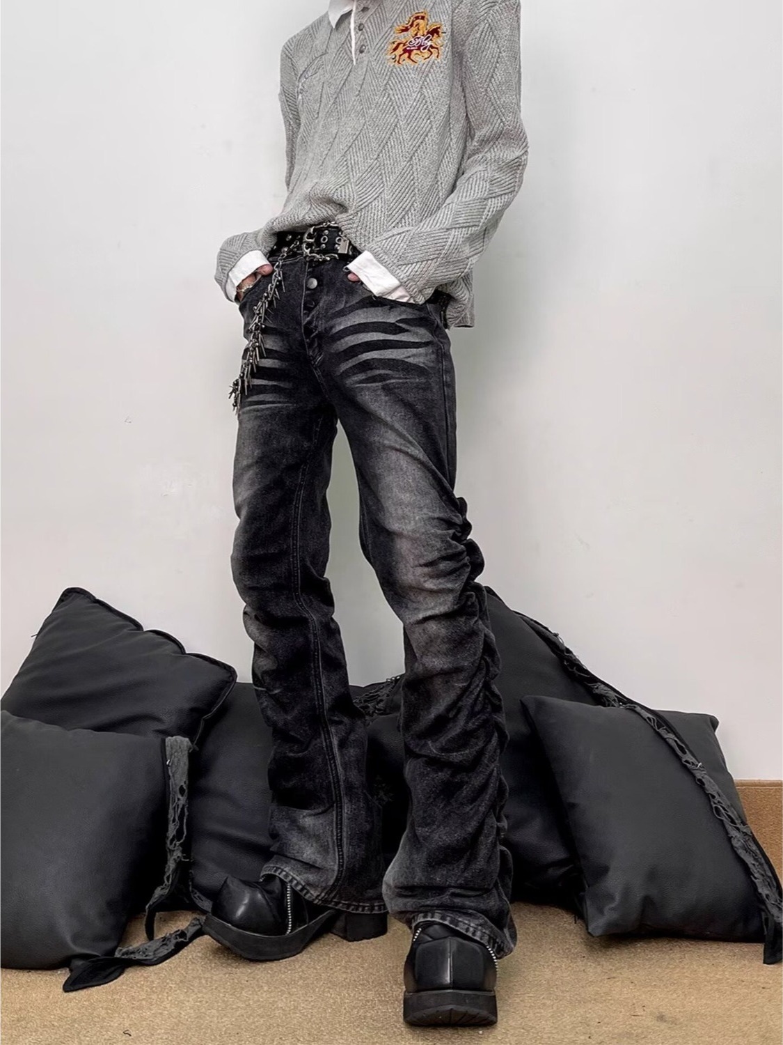 Мужские джинсы прямого кроя в  – обзор и цена Streetwear Brand Denim